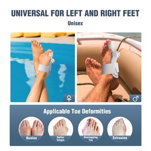 Tenicore XH belat Bunion kaku dengan fitur yang dapat disesuaikan penopang Penyelaras jari kaki Siang & Malam untuk koreksi Hallux Valgus - Product Image 5