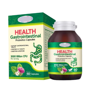Alta Qualidade Gastrointestinais Probióticos Cápsulas-Natural Infundido com Ervas, Apoia a Saúde Intestinal e Digestão, Equilibra a Flora Intestinal - Product Image 1