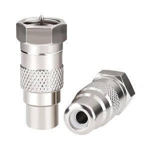 75 オーム 1 ピン IP67 F タイプ メス - オス RCA アダプター ケーブル 真鍮 ABS CHSUX アタリ 2600 テレビ/7800 セガ用 - Product Image 1