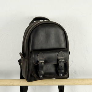 Wholesale Genuine Leather Mini Backpack <b>Women</b> Custom Small Cowhide <b>Travel</b> Rucksack Luxury Lady <b>Travel</b> <b>Bag</b> LSBP-0064 - Product Image 1