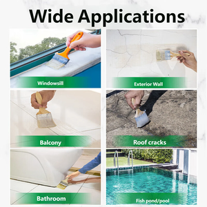 Revêtement isolant transparent imperméable pour mur extérieur, toit, salle de bain, étanche - Product Image 6