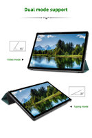 Coolsonic pour iPad Mini 6/7 8,3 pouces, nouvelle conception, étui pour tablette en cuir PU magnétique avec doublure en microfibre, fonction de réveil et de mise en veille automatique, couverture pliable