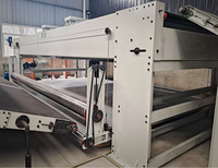 RIVER TREE Mesin Pembuat Lapisan Kain Non Woven Otomatis dengan Gearbox PLC, Motor Presisi Tinggi 10-60m/menit 380V/220V Garansi 1 Tahun