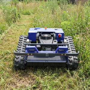 Tondeuse à gazon robotisée sans fil à batterie rechargeable, zéro émission, télécommandée, prix usine, pour terrains aquatiques - Product Image 1