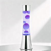 Lampe à lave RGB à faible consommation d'énergie en forme de tour lumineuse, personnalisable, avec contrôle par interrupteur et tension de sécurité