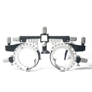 Professionele Oogheelkundige Apparatuur Optometrie Optische Bril Titanium Metalen Proefframe