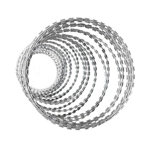 <span class=keywords><strong>Fil</strong></span> barbelé <span class=keywords><strong>concertina</strong></span> BTO-22 à prix réduit, <span class=keywords><strong>fil</strong></span> de fer galvanisé à chaud, calibre 1,4-2,6 mm, vente chaude - Product Image 1