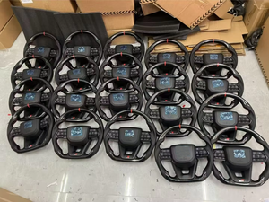 Kunden spezifisches GR Sport Leder Carbon Lenkrad für <span class=keywords><strong>Toyota</strong></span> Hilux Revo N70 N80 <span class=keywords><strong>Tacoma</strong></span> Tundra Fortuner 2015-2022 LC300 LC200 - Product Image 6