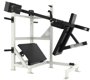 Machine à Squat Pendulaire Professionnelle à Charge de Plaques <span class=keywords><strong>pour</strong></span> Salle de Sport – Équipement de Fitness <span class=keywords><strong>pour</strong></span> Entraînement des <span class=keywords><strong>Fessiers</strong></span> (Squat Pendulaire Pro, Hack Squat, Leg Press) - Product Image 6