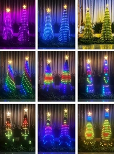 <strong>Light</strong> up Led Christmas <strong>Tree</strong>,Built in Pattern, App Control Programmable Magic RGB Glowing Christmas <strong>Tree</strong> - Product Image 4