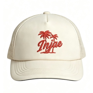หมวกเบสบอลปักลาย 3 มิติ แบบกำหนดเอง หมวกแก๊ปแบบ unisex หมวก snapback ปรับขนาดได้ หมวกตาข่ายระบายอากาศ หมวกป้องกันสำหรับกิจกรรมกลางแจ้ง - Product Image 1