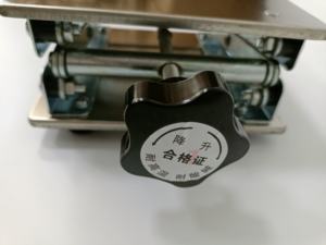 Laboratorio di dimensioni Multiple 100mm 150mm 200mm 250mm 300mm 201 supporto in acciaio inossidabile supporto manuale a spirale piattaforma di sollevamento martinetti - Product Image 3