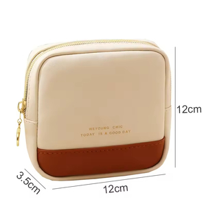 Bolsa de cosméticos de cuero Pu Ciute de lujo de alta calidad al por mayor de fábrica, bolsa de lápiz labial portátil, neceser de viaje al aire libre, bolsa de maquillaje - Product Image 2