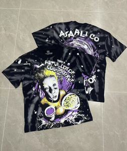 เสื้อยืดลายยาแก้ไอแบบ 3 มิติ สำหรับผู้ชาย พิมพ์ลายยาแก้ไอแบบสแกนได้ จำนวนมาก - Product Image 1