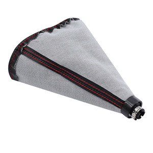 Poignée de levier de vitesses en cuir Volkswagen Golf avec ligne rouge, 5 ou 6 vitesses, accessoire intérieur ergonomique - Product Image 3