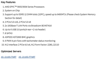 Motherboard Server ATX MBD-H14SSL-NT dengan Soket AMD Tunggal SP5, Mendukung DDR5