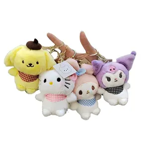 Hot Selling Cute Cat Plush Toy Cute Plush Cat Keychain Toy Plush For Promotion And Gifts Plushies Key Chain