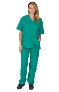 Débarbouillettes <span class=keywords><strong>de</strong></span> médecin d'été Slim Uniforme d'infirmière Débarbouillettes pour hommes et femmes Robe chirurgicale légère à manches courtes - Product Image 4