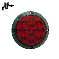 Offre Spéciale remorque de camion lourd 4 pouces 12 feux arrière ronds de lumière latérale de LED pour le système d'éclairage