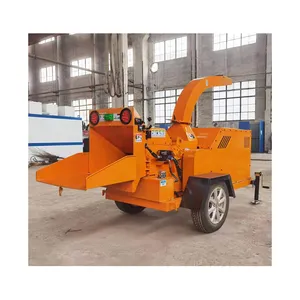 VOL-6130 Hoge Kwaliteit Automatische Dieselmotor Houtversnipperaar Shredder Tak Shredder Hout Versnipperaar