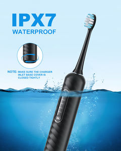 Brosse à dents électrique sonique 3 en 1 avec irrigateur dentaire, étanche IPX7, 4 modes, nettoyage en profondeur, poils doux, kit de nettoyage des dents - Product Image 4