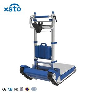 Xsto Batterij Trap Klimmen <span class=keywords><strong>Trolley</strong></span> Smart <span class=keywords><strong>Hand</strong></span> Truck Elektrische Puller Winkelwagen Trappen Klimmen Handkarren Aangedreven Trap Klimmer Dolly - Product Image 5