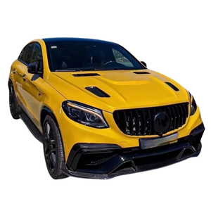 Para <span class=keywords><strong>2021</strong></span> <span class=keywords><strong>Mercedes</strong></span> <span class=keywords><strong>Gle</strong></span> <span class=keywords><strong>63</strong></span> Coupe W167 TC estilo parachoques delantero labio divisor rejillas de ventilación difusor trasero con escape W166 Coupe Body Kit - Product Image 4