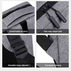 Custom Logo 15.6 Inch Waterproof Oxford Strap Student <b>Computer</b> <b>Bag</b> with USB Port for Business <b>Computer</b> <b>Bag</b> - Product Image 3