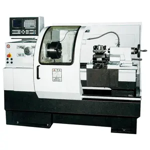 High Precision Cnc Lathe CK6132 Mini Flat Bed Cnc Lathe For Cutting Metal