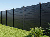 Panneaux de clôture de sécurité en aluminium ISO9001 avec traitement de surface durable pour les projets de sécurité extérieure