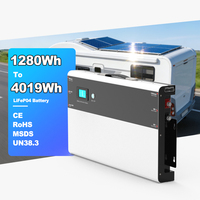 DELONGTOP OEM 6000 Siklus Baterai Lithium Slimline 12v 150ah 200Ah 230Ah Unit Penyimpanan Baterai Surya untuk RV Camper Motorhome