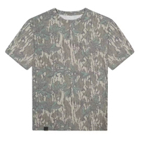 Vêtements de chasse personnalisés résistants à la décoloration et au rétrécissement ultra doux, respirants, confortables et extensibles, délavés, camouflage vintage à manches courtes