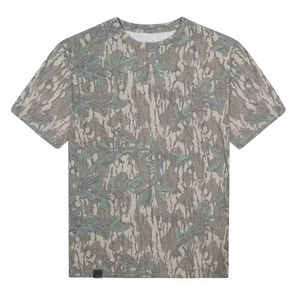 맞춤형 페이드 수축 방지 울트라 소프트 통기성 컴포트 스트레치 소재 워시 아웃 카모 빈티지 반팔 사냥복 - Product Image 3