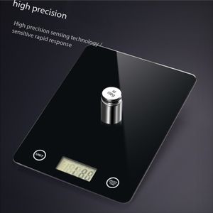 Báscula Digital de Cocina Económica en Oferta, Báscula Electrónica para Pesar Alimentos en Cantidades Pequeñas, Pantalla Táctil Negra Inteligente - Product Image 2