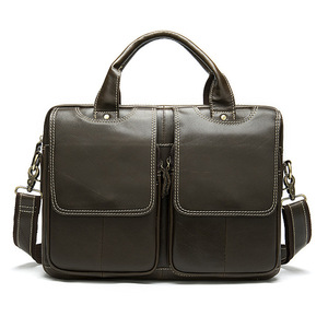 Pour <span class=keywords><strong>Amazon</strong></span> européen américain hommes en cuir véritable <span class=keywords><strong>sac</strong></span> à main première couche <span class=keywords><strong>sac</strong></span> de messager décontracté étanche caractéristique souple <span class=keywords><strong>sac</strong></span> d'<span class=keywords><strong>ordinateur</strong></span> - Product Image 6