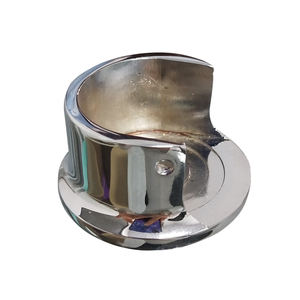 Fixation murale <span class=keywords><strong>en</strong></span> métal, Support de tringle à rideau de douche de 30mm de diamètre - Product Image 5