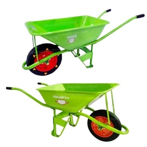 डीप बाल्टी हार्ड ठोस टायर के साथ इंदुनिया आर्को व्हील के लिए अतिरिक्त डीप व्हीलबैरो कलाकृको व्हील ग्रीन 58 लीटर - Product Image 1