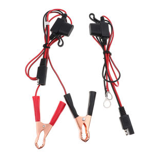 Morsetti a coccodrillo/Terminale Ad Anello con 10A Fusibile per SAE 2-Pin Connettore Rapido - Product Image 6