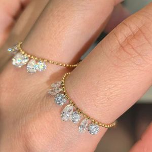 Anillo de Diamantes de Laboratorio de 18k con 1.04ct en Total de Xinfly Luxury Jewelry para Damas en Fiestas - Product Image 1