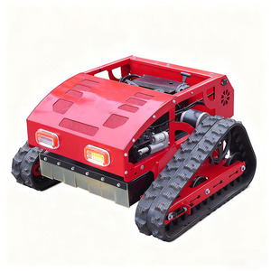 Livraison gratuite, tondeuse à gazon robotisée miniature à essence industrielle 4 temps personnalisée, télécommande, avec accessoires de déneigement - Product Image 5