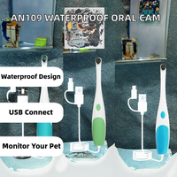 Caméra dentaire orale étanche AN109 480P CMOS 0.3MP pour salon de beauté et soins dentaires, caméra endoscopique 3-en-1 USB pour PC et Android