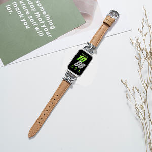 IVANHOE <span class=keywords><strong>Bracelet</strong></span> en cuir à la mode pour <span class=keywords><strong>femme</strong></span> Samsung <span class=keywords><strong>Galaxy</strong></span> <span class=keywords><strong>Watch</strong></span> Fit <span class=keywords><strong>3</strong></span> Band <span class=keywords><strong>Bracelet</strong></span> pour Samsung <span class=keywords><strong>Galaxy</strong></span> Fit <span class=keywords><strong>3</strong></span> Watchband Accessoires - Product Image 5