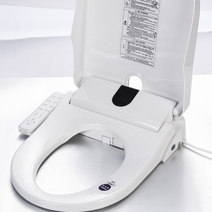 Smart Toilet Seat Round Soft Close Universal Type Plastic One Button Quick Release Household With Remote Control - Product Image 3
