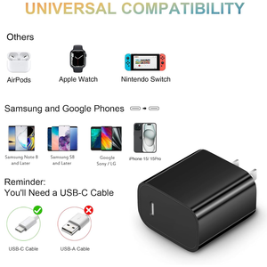 Universal 25W Type C Fast Charger Combo for IPhone Samsung - Product Image 4