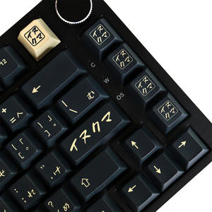 คีย์บอร์ด129สีเชอร์รี่ <span class=keywords><strong>gmk</strong></span> inukuma คีย์บอร์ดสีระเหิด PBT สำหรับคีย์บอร์ดแบบสวิตช์61/64/87/104/108 MX - Product Image 2