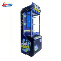 Machine de jeu d'arcade de compétences 'Brick Stacker' à monnayeur, avec distributeur de peluches et de cadeaux