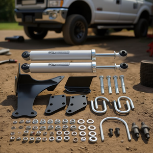 Stabilisateur de direction double pour camion F 250 F 350 Super Duty 4WD 2005 2024 D0100HAMDKG - Product Image 2