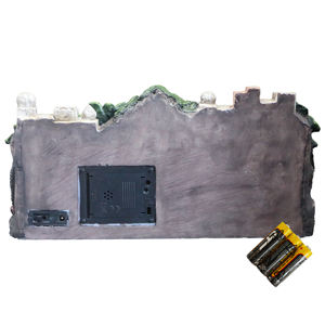 Handgeschilderde Hars Kerststal Set Voor Kerst Led Light Schilderijen Van Jezus Christus Religieus Kerstdecor - Product Image 6