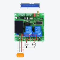 Télécommande sans fil industrielle Fanwell IT03 433/868 MHz, interrupteur mural 3 canaux AC100-380V 30A, portée de contrôle 200 m, USB