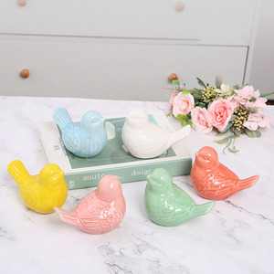 Vente chaude en céramique oiseau décoratif <span class=keywords><strong>petit</strong></span> oiseau en céramique artisanat pour la décoration de la maison - Product Image 5